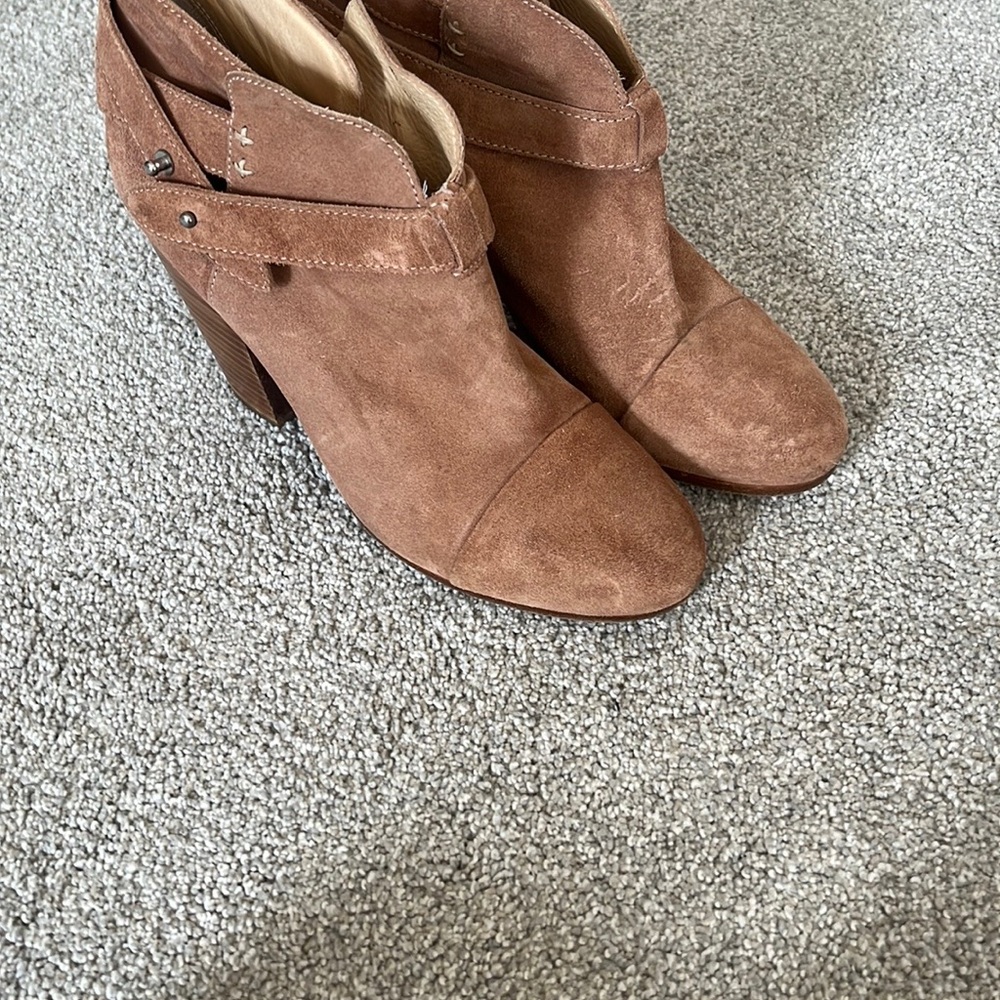 Rag and Bone Tan Ankle Boots